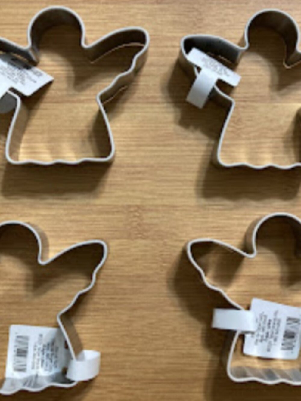 Threshold Angel Shaped Cookie Cutters x 4